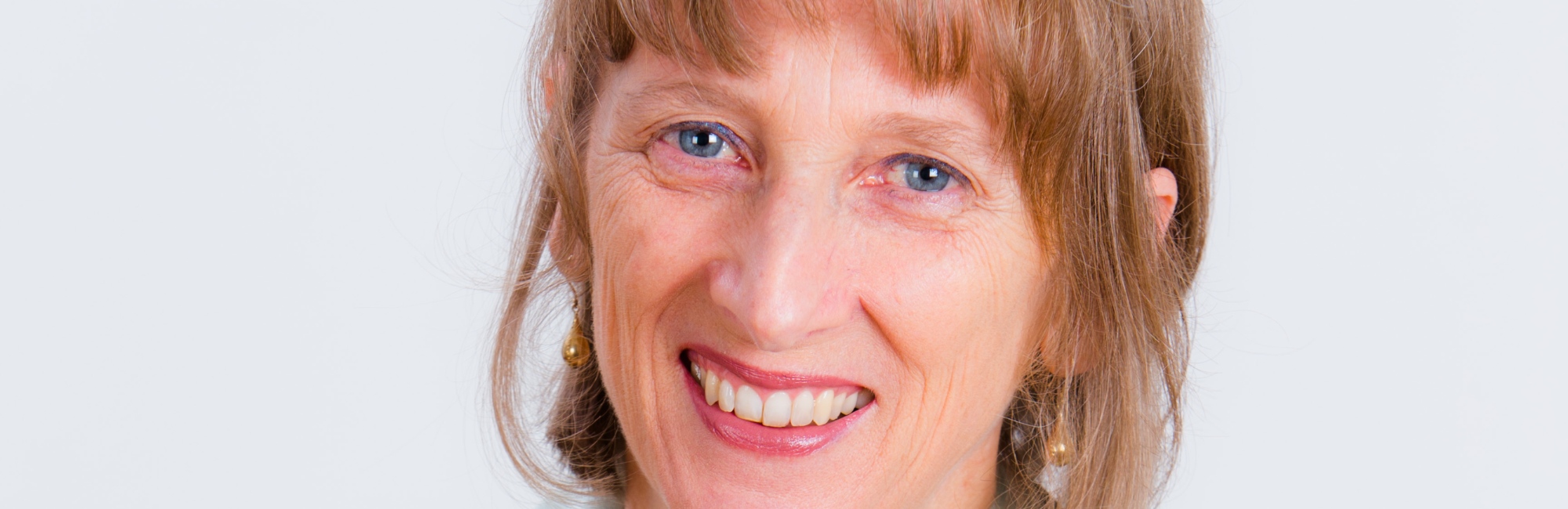 Dr Pamela Douglas smiling