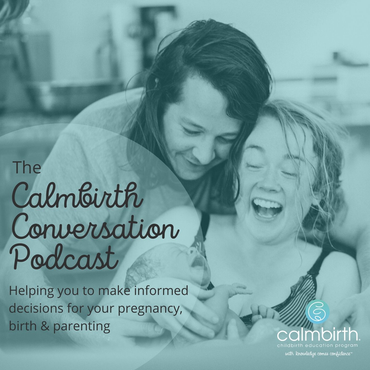 Support for breastfeeding, baby sleep and attachment, calmbirth conversation podcast